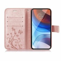 ZTE Blade A51 Handy Tasche Hülle Schutzhülle Klapphülle Flip Case Schale Etui BF