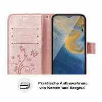 ZTE Blade A51 Handy Tasche Hülle Schutzhülle Klapphülle Flip Case Schale Etui BF