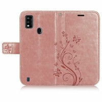 ZTE Blade A51 Handy Tasche Hülle Schutzhülle Klapphülle Flip Case Schale Etui BF