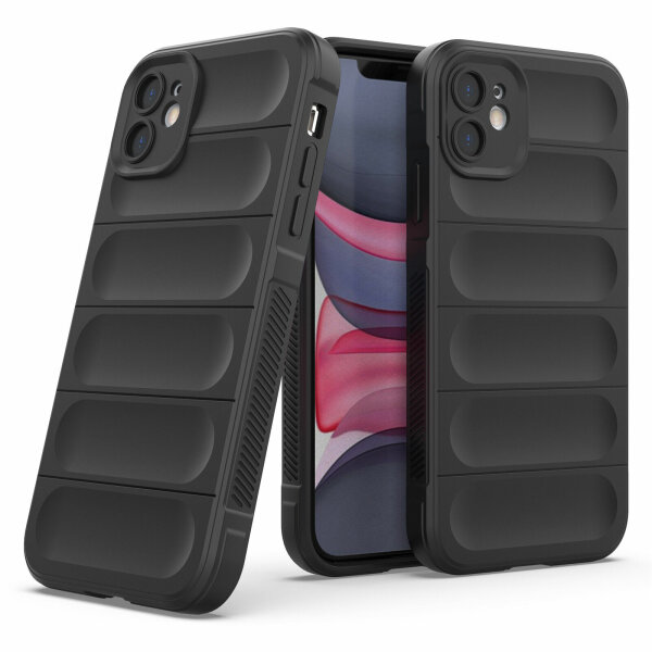 Handyhülle für Apple iPhone 11 Outdoor Case Schwarz