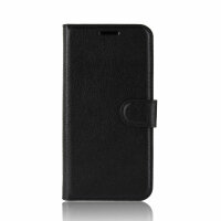 Handyhülle für ZTE Blade L8 – Klapphülle PU-Leder Schwarz