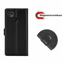 Handyhülle für ZTE Blade L8 – Klapphülle PU-Leder Schwarz