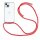 Handykette für Apple iPhone 15 Serie Hülle Handyhülle mit Band Hülle mit Kordel Rot iPhone 15 Pro Max