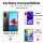 Schutz Hülle Xiaomi Redmi Note 10 Handy Tasche Flip Case Etui Schale TPU Wallet Schwarz