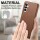 Hülle Handyhülle Stoßfeste Handy Tasche Ultra-Dünn Case Leder Bumper für Samsung Galaxy A15 Braun