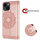 Handyhülle für Apple iPhone 14 Plus – Mandala Case Rosegold