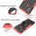Hülle Motorola Moto E20, E30, E40 Schutzhülle Handytasche Handyhülle Silikon TPU Rot