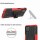 Handy Tasche für SAMSUNG Galaxy Hülle Handyhülle Schutzhülle Outdoor Case Schale Galaxy A41 SM-A415F Rot