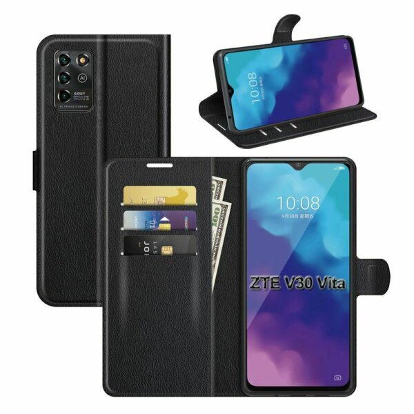 ZTE Blade V30 Vita Handy Tasche Hülle Klapphülle Wallet Case Schutz Schale Etui