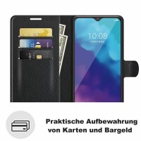 ZTE Blade V30 Vita Handy Tasche Hülle Klapphülle Wallet Case Schutz Schale Etui