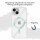Bumper MagSafe mit integrierter Magnet für iPhone 14 Pro Plus Max Hülle TPU iPhone 14 Pro Max Weiss