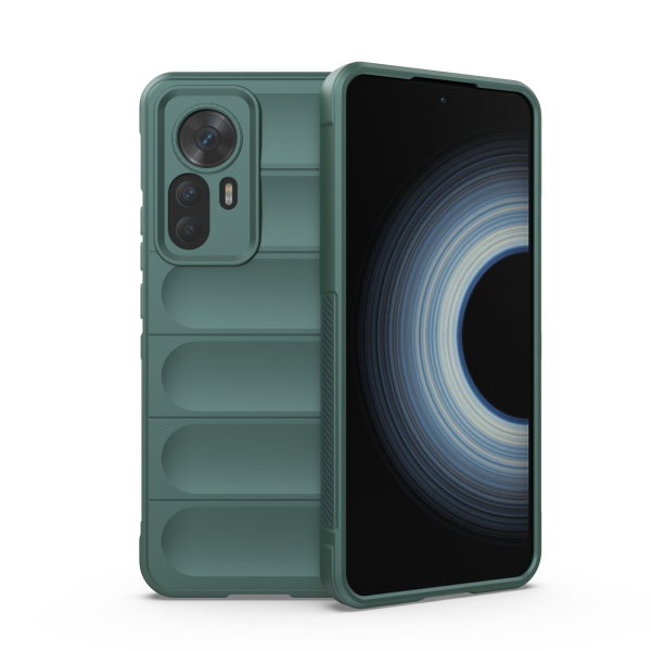 Hülle für Xiaomi 12T Handyhülle Outdoor Case Back Cover Handy Tasche Bumper Grün