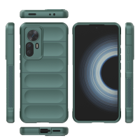 Hülle für Xiaomi 12T Handyhülle Outdoor Case Back Cover Handy Tasche Bumper Grün