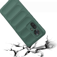 Hülle für Xiaomi 12T Handyhülle Outdoor Case Back Cover Handy Tasche Bumper Grün
