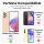 360° Grad Hülle für Samsung Galaxy A53 5G vollschutz Integriertem Displayschutz Rot