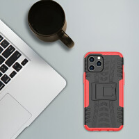 Handyhülle für Apple iPhone 12 Pro Max – Panzer Case Rot