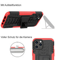 Handyhülle für Apple iPhone 12 Pro Max – Panzer Cover Rot