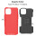 Handyhülle für Apple iPhone 12 Pro Max – Panzer Case Rot