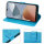 Hülle für ZTE Blade A54 Handy Tasche Handyhülle Wallet Case Klapphülle Flip Case Blau