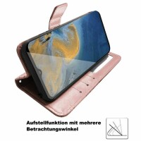 ZTE Blade A51 Hülle Handy Tasche Schutzhülle Klapphülle Flip Case Schale Etui BF