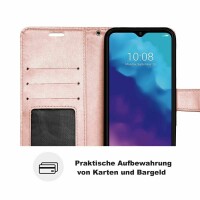 ZTE Blade V30 Vita, Handy Tasche Hülle Schutzhülle Klapphülle Flip Case Etui TPU