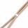 Handy Hülle mit Band Schutzhülle Handykette Seil Silikon Handy Tasche mit Schnur LG K51S Beige / Braun
