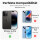 Hülle für Apple iPhone 14 / Pro / Pro Max/ Plus Handyhülle Outdoor Case Cover  iPhone 14 Pro Blau