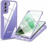 360° Grad Hülle für Samsung Galaxy S23+ vollschutz Integriertem Displayschutz Lila