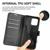Hülle für Apple iPhone 15 Plus Handyhülle Handy Tasche Wallet Case Flip Cover