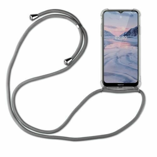 Handykette für Nokia 2.4 Handyhülle mit Band Schutz Hülle Kordel Handy Tasche