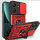 Outdoor Panzer Hülle Xiaomi Redmi 13C / Poco C65 Handyhülle Kameraschutz Ringhal Rot