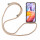 Handykette für Xiaomi Redmi A2 Handyhülle mit Band Hülle mit Kordel Handy Tasche Beige / Braun