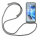 Handykette für Xiaomi Redmi Note 12 Pro 5G / Poco X5 Pro 5G Handyhülle mit Band Grau
