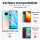 Handykette Xiaomi Mi 10T Lite Handyhülle mit Band Hülle Kordel Handy Tasche TPU