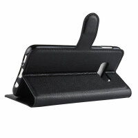 Handy Tasche für Samsung Galaxy Cover Case Buch Klapp Schutz Hülle Etui Wallet Samsung Galaxy S10E SM-G970 Schwarz