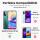 360° Grad Hülle Xiaomi Redmi Note 10 5G vollschutz Integriertem Displayschutz Rot