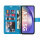 Handy Tasche für Samsung Galaxy A34 5G Hülle Handyhülle Klapphülle Wallet Case Blau