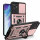Outdoor Panzer Hülle für Samsung Galaxy A54 5G mit Kameraschutz Ringhalter  Rosegold