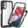 Panzer Hülle Handy Tasche 360 Grad TPU vollschutz mit Integriertem Displayschutz Samsung Galaxy A14