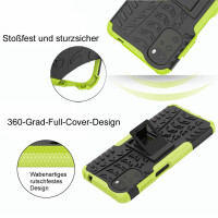 Hülle Motorola Moto G22, E32, E32 Schutzhülle Handytasche Handyhülle Silikon TPU Grün