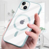 Handyhülle für Apple iPhone 14 Pro – Magnet Case Hellblau