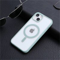 Handyhülle für Apple iPhone 14 Pro – Magnet Case Hellblau