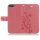 Huawei Handy Tasche Handyhülle Schutz Hülle Blumen Flip Cover Buch Case Etui Huawei Y6 2018 Rosa