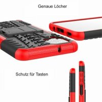 Handy Tasche für SAMSUNG Galaxy Hülle Handyhülle Schutzhülle Outdoor Case Schale Note20 N980 / Note20 5G N981 Rot