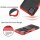Handy Tasche für SAMSUNG Galaxy Hülle Handyhülle Schutzhülle Outdoor Case Schale Note20 N980 / Note20 5G N981 Rot