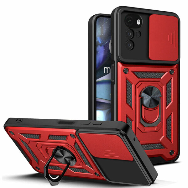 Motorola Moto G22 E32 E32s Handyhülle Handy Tasche Hülle Outdoor Back TPU Bumper