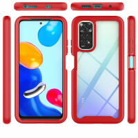 Hülle für Xiaomi Redmi Note 11 / 11S, Handy Tasche Silikon Case Cover Bumper TPU