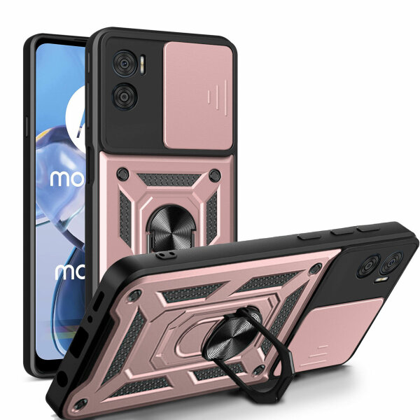 Motorola Moto E22 / E22i Handyhülle Handy Tasche Hülle Outdoor Back TPU Bumper