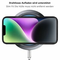 Bumper MagSafe mit integrierter Magnet für iPhone 14 Pro Plus Max Hülle TPU iPhone 14 Schwarz