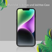 Bumper MagSafe mit integrierter Magnet für iPhone 14 Pro Plus Max Hülle TPU iPhone 14 Schwarz